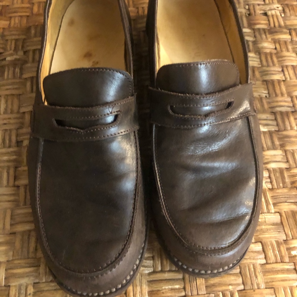 Bed Stu Factory Distressed Loafers will fit 10